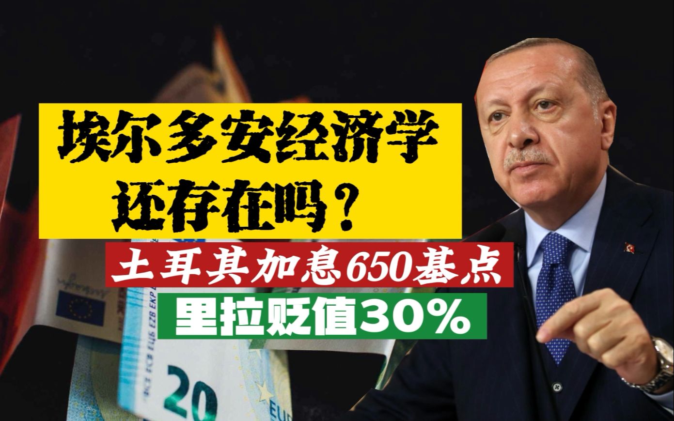 土耳其利率升至15% 里拉暴跌30% 埃尔多安经济学还在吗?哔哩哔哩bilibili