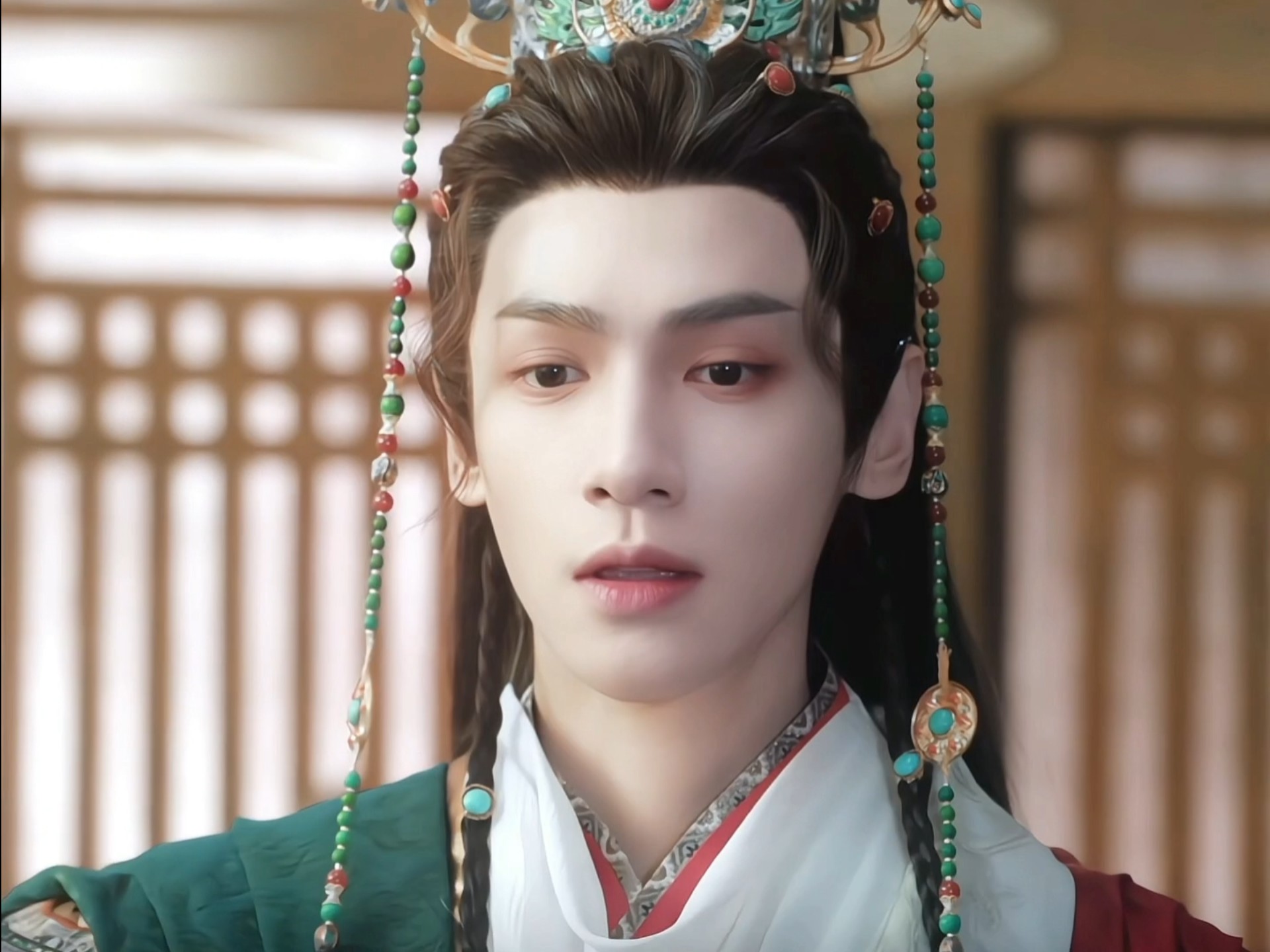 病娇味要溢出来了，他这么狂他还哭