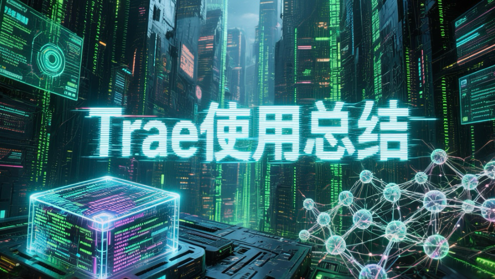 AI 编程神器 Trae！10 分钟写完 200 行代码，打工人直接下班-Trae使用总结 封面