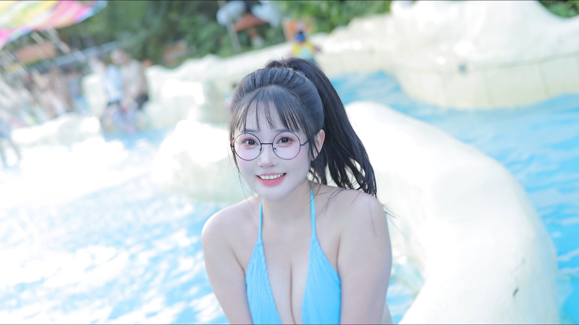 You said you liked the sea. I thought it was my bangs.