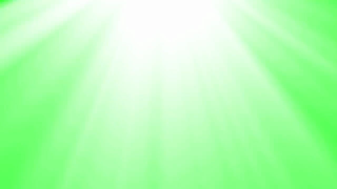 【绿幕素材】天堂般的光绿幕素材效果无版权无水印自取［720 HD]