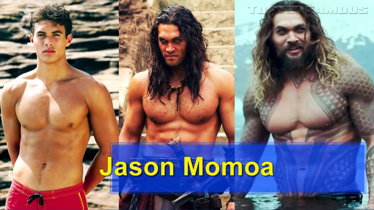 荷尔蒙爆表舔屏:《海王》jason momoa, 3岁到28性感男神的崛起之路