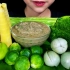 【泰国吃播ZCM】新鲜蔬菜咀嚼 吃播咀嚼音
