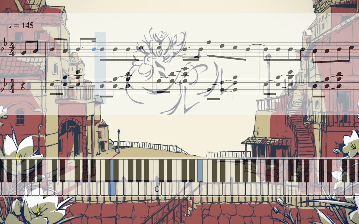 【钢琴MIDI+谱】Charles（シャルル）/ バルーン