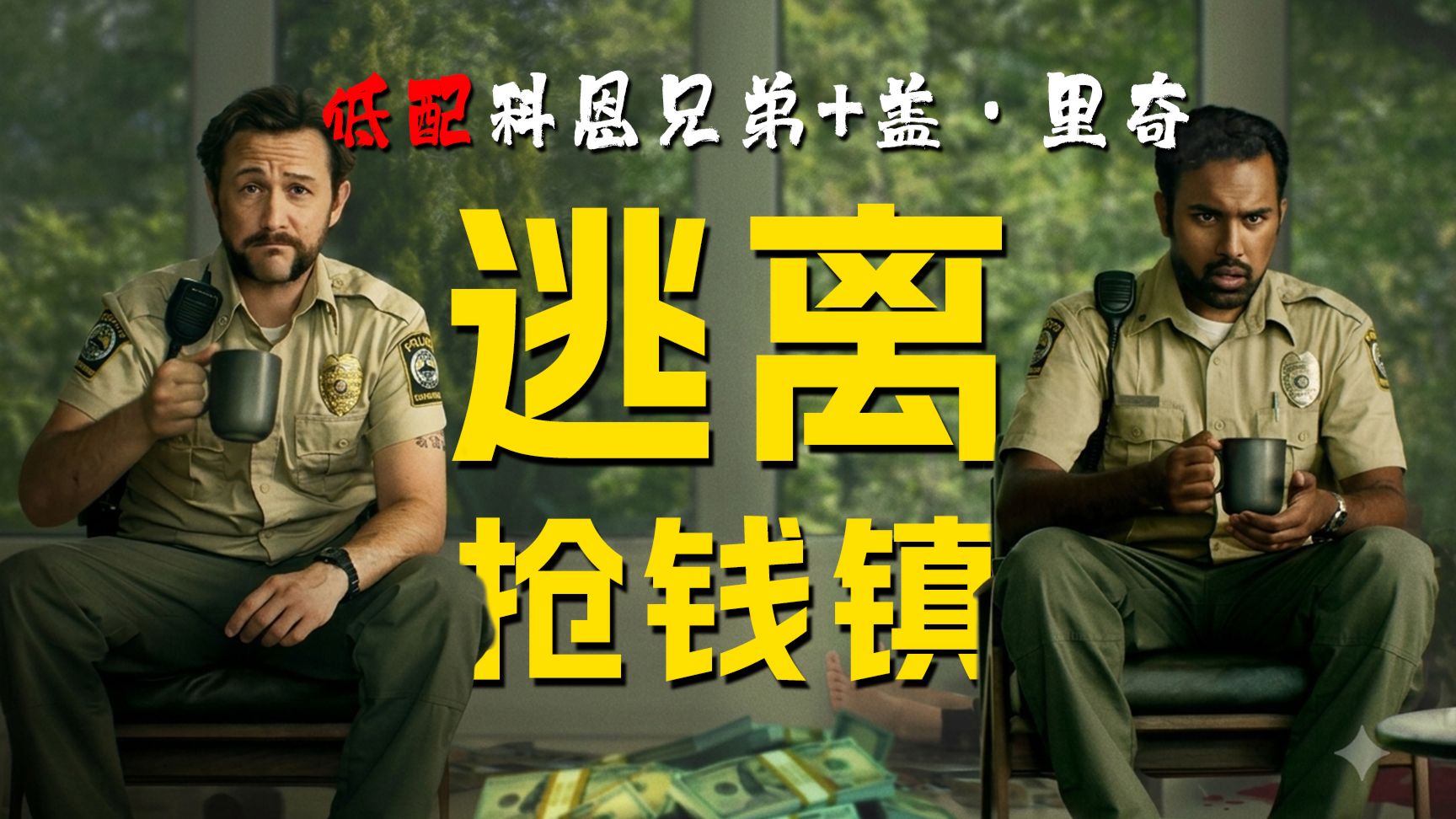 科恩兄弟+盖·里奇式荒诞，飞来横财100万，杀净所有贪婪人！《逃离抢钱镇》【墨菲】