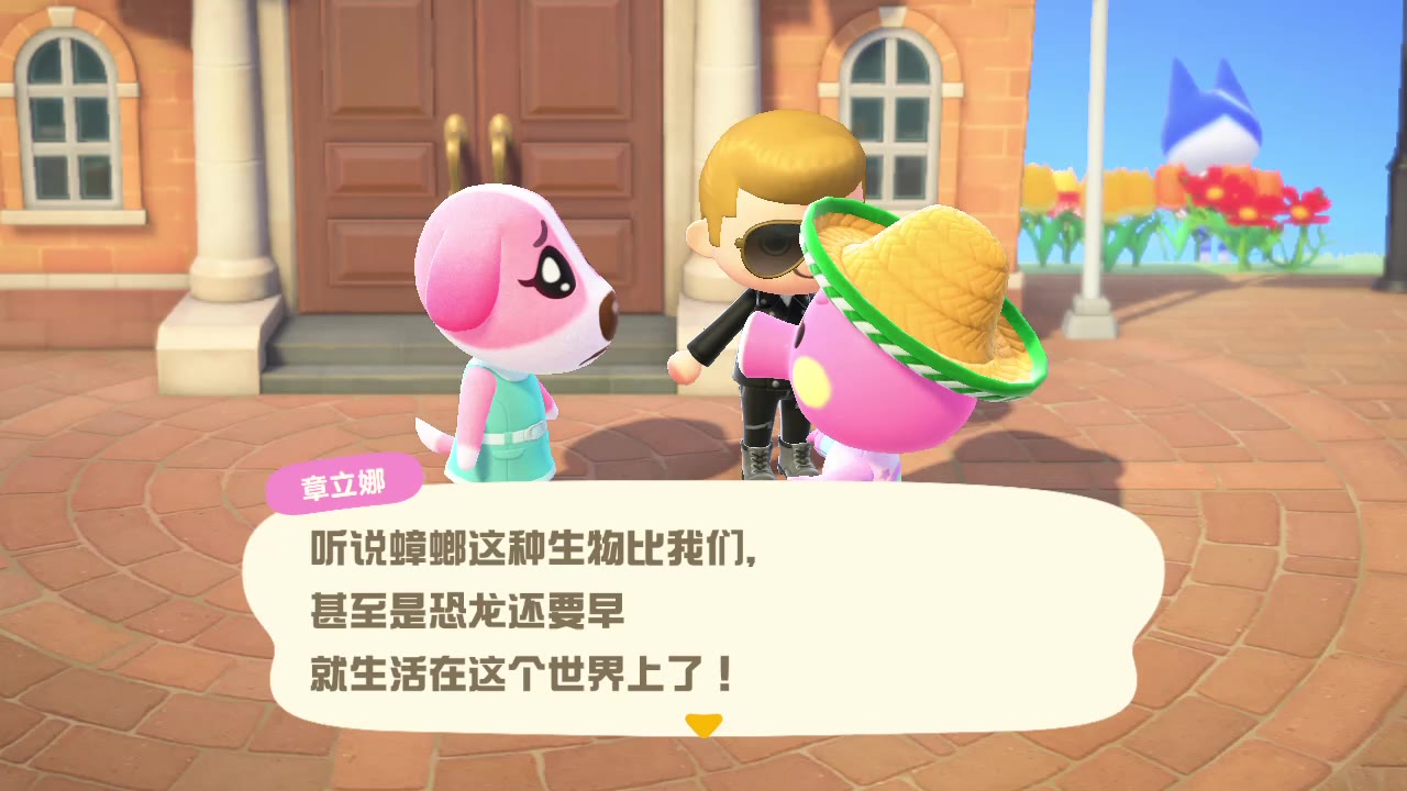 活动作品动物森友会崇拜蟑螂的章立娜