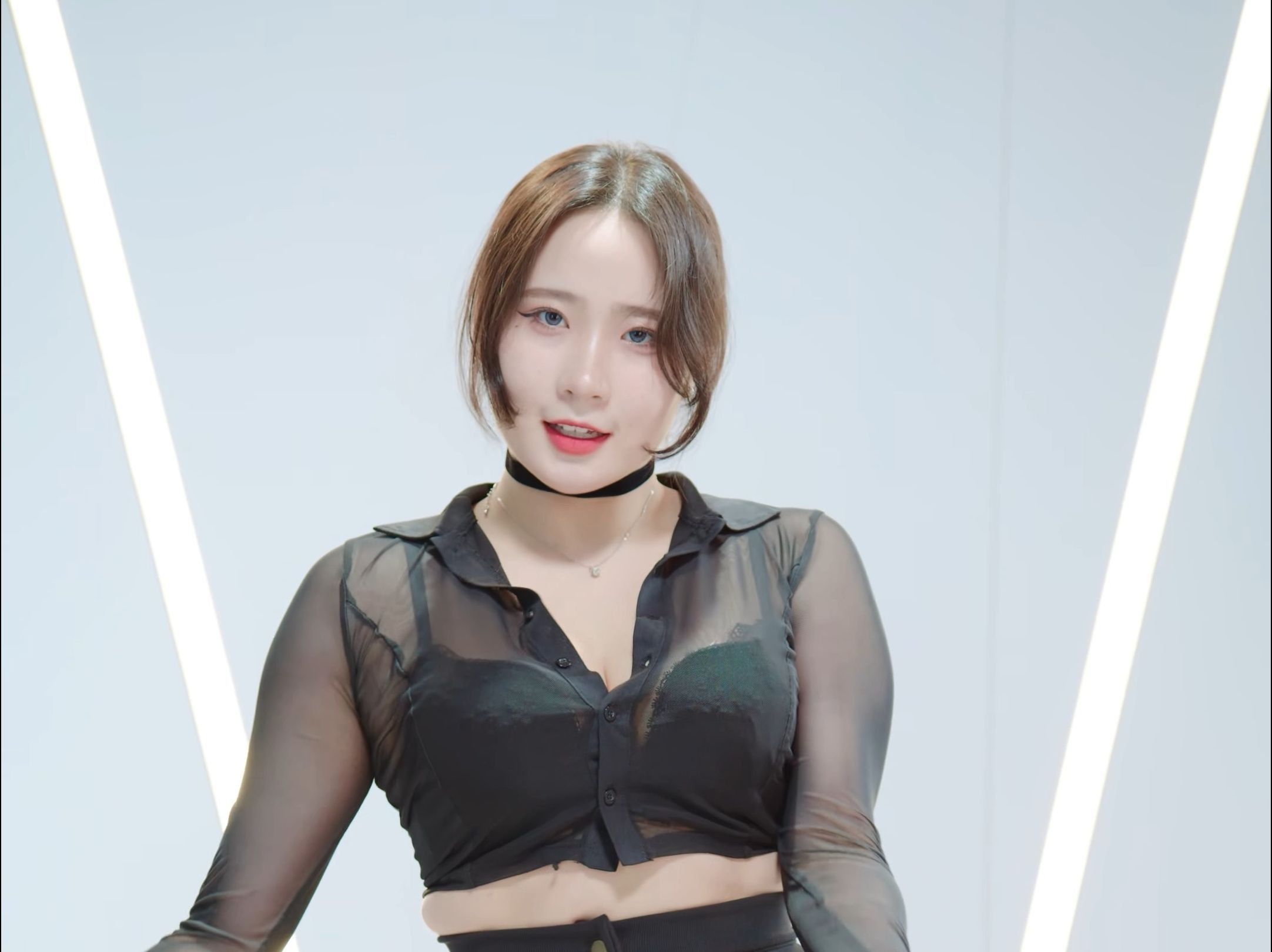 Jung In, because of the red and black veil.