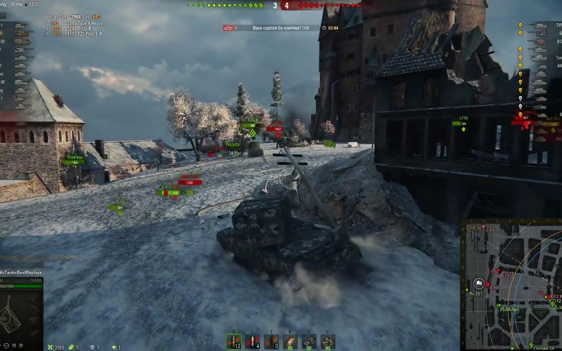 fv4005 stage ii - 11 kills - 10k damage - world of tanks game