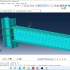 Abaqus半刚性螺栓钢梁柱连接模型及分析（考虑材料非线性影响）
