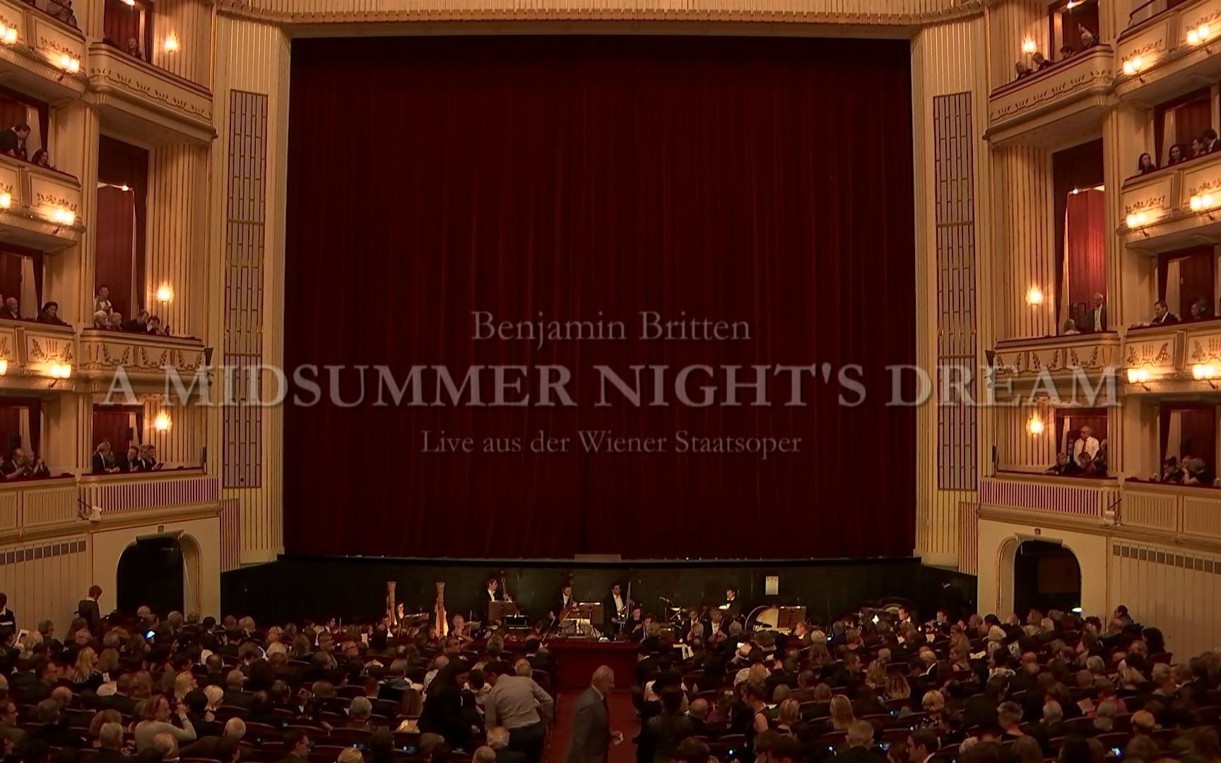 布里顿《仲夏夜之梦》Britten: A Midsummer Night's Dream 2019.10.02维也纳国家歌剧院 外挂中英文字幕