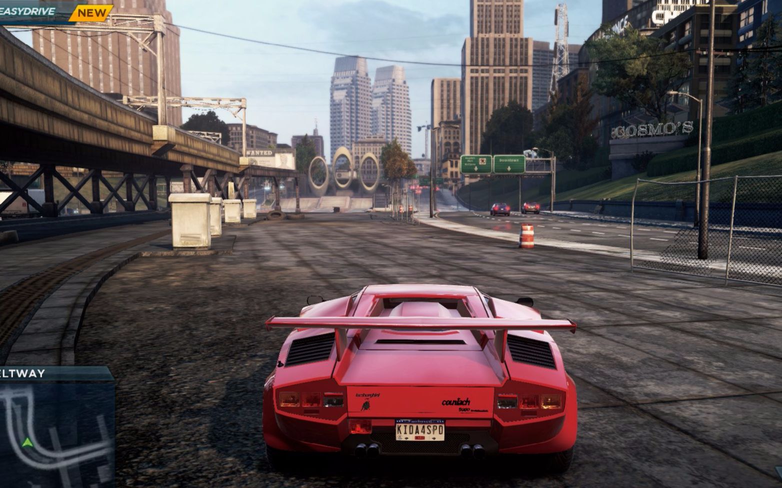 need for speed most wanted 极品飞车17全高画质录制测试