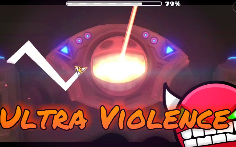 几何冲刺每周恶魔关141ultraviolencebyxendergamedemonldm