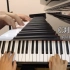 钢琴基础教程1《浏阳河》弹奏+教学，左右手旋律切换+调式调性！