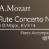 【伴奏】W.A.Mozart___Flute Concerto No.2 in D, K314 - M1♩=122 (钢