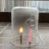 烧杯罩住燃烧的高低蜡烛哪个先灭？