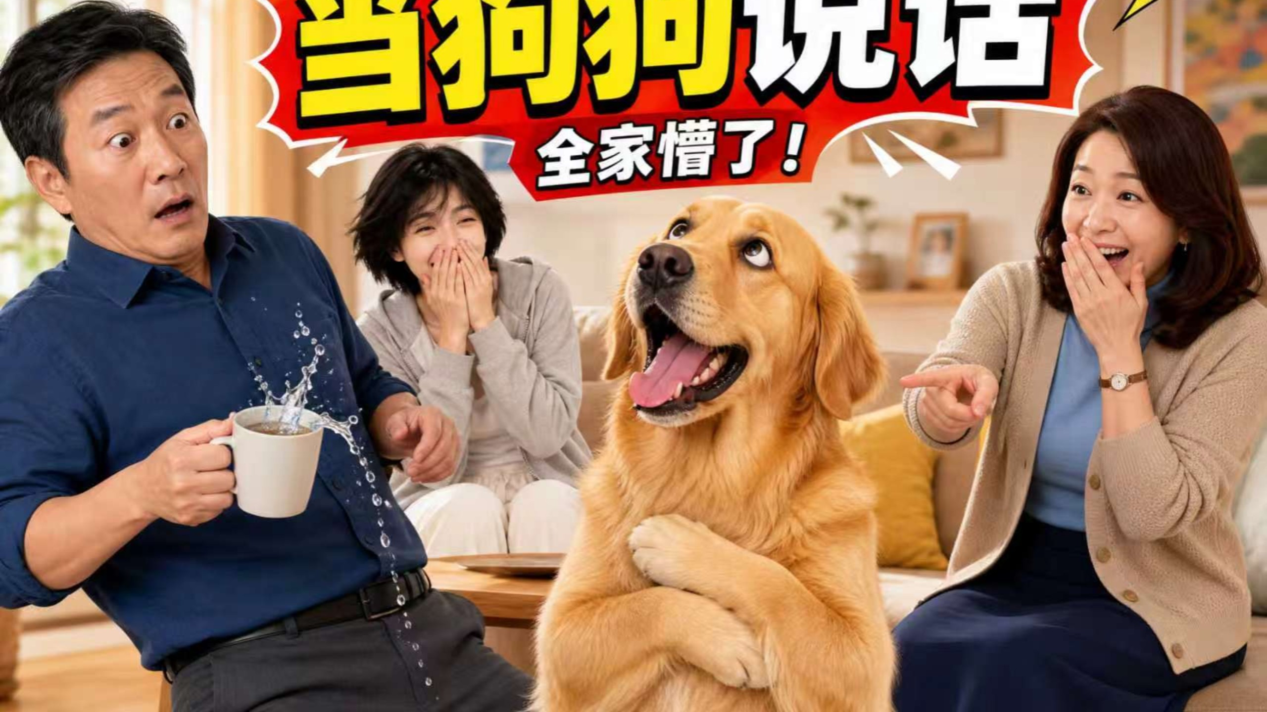 当狗狗突然说话，那一定是。。。