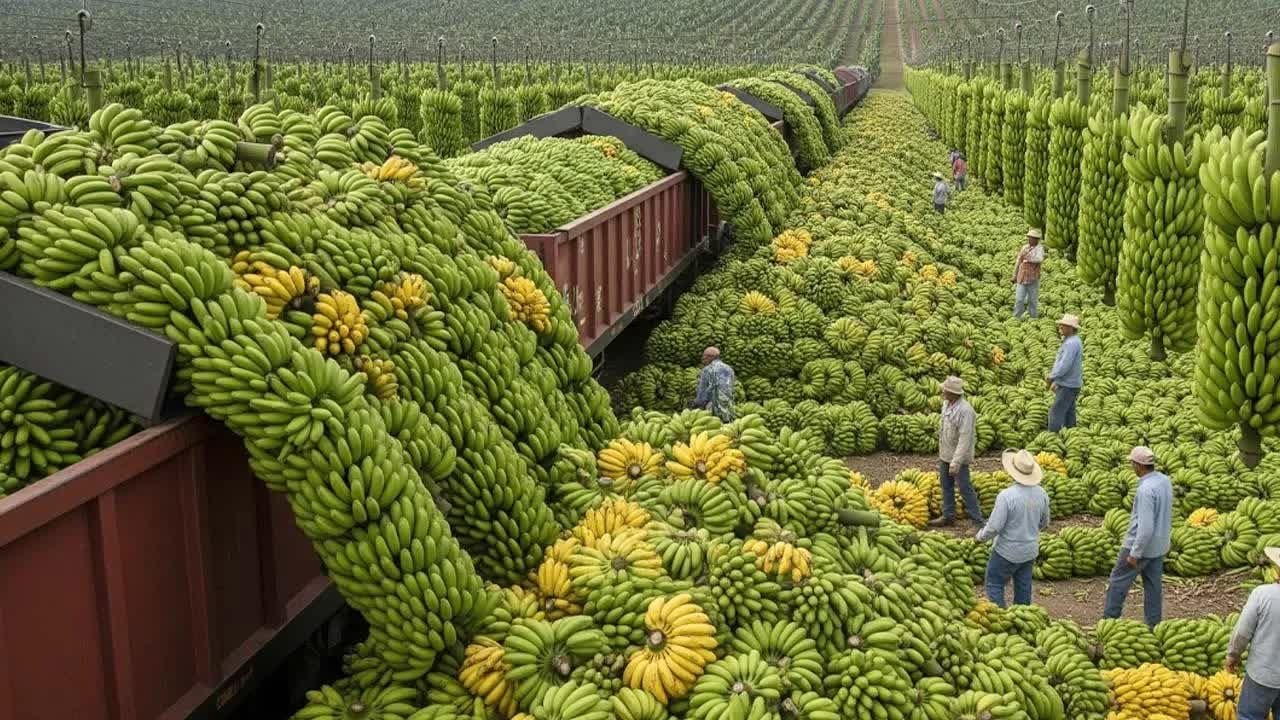 香蕉成长的秘密：从田间耕作到美味果实的全程揭秘与环保思考