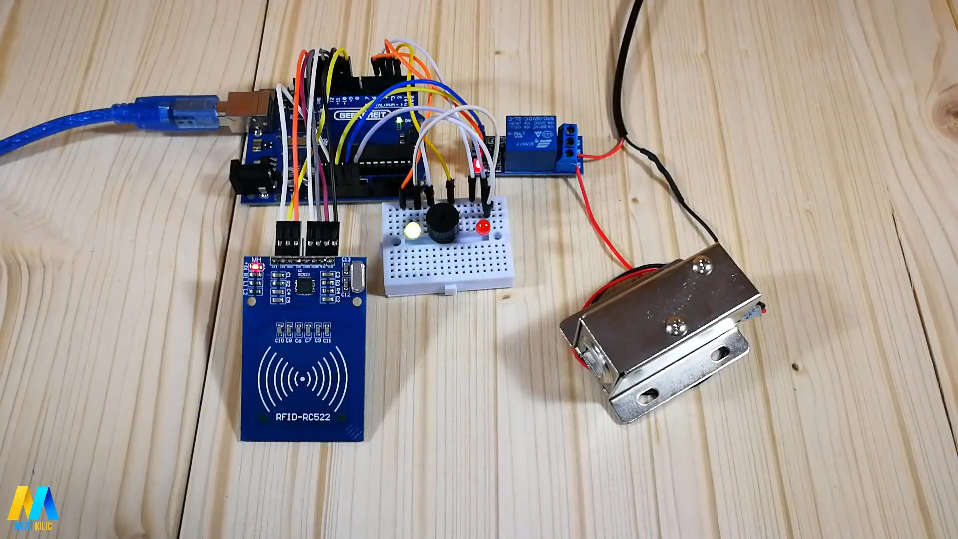 Arduino-使用RFID读写器打开电动门锁
