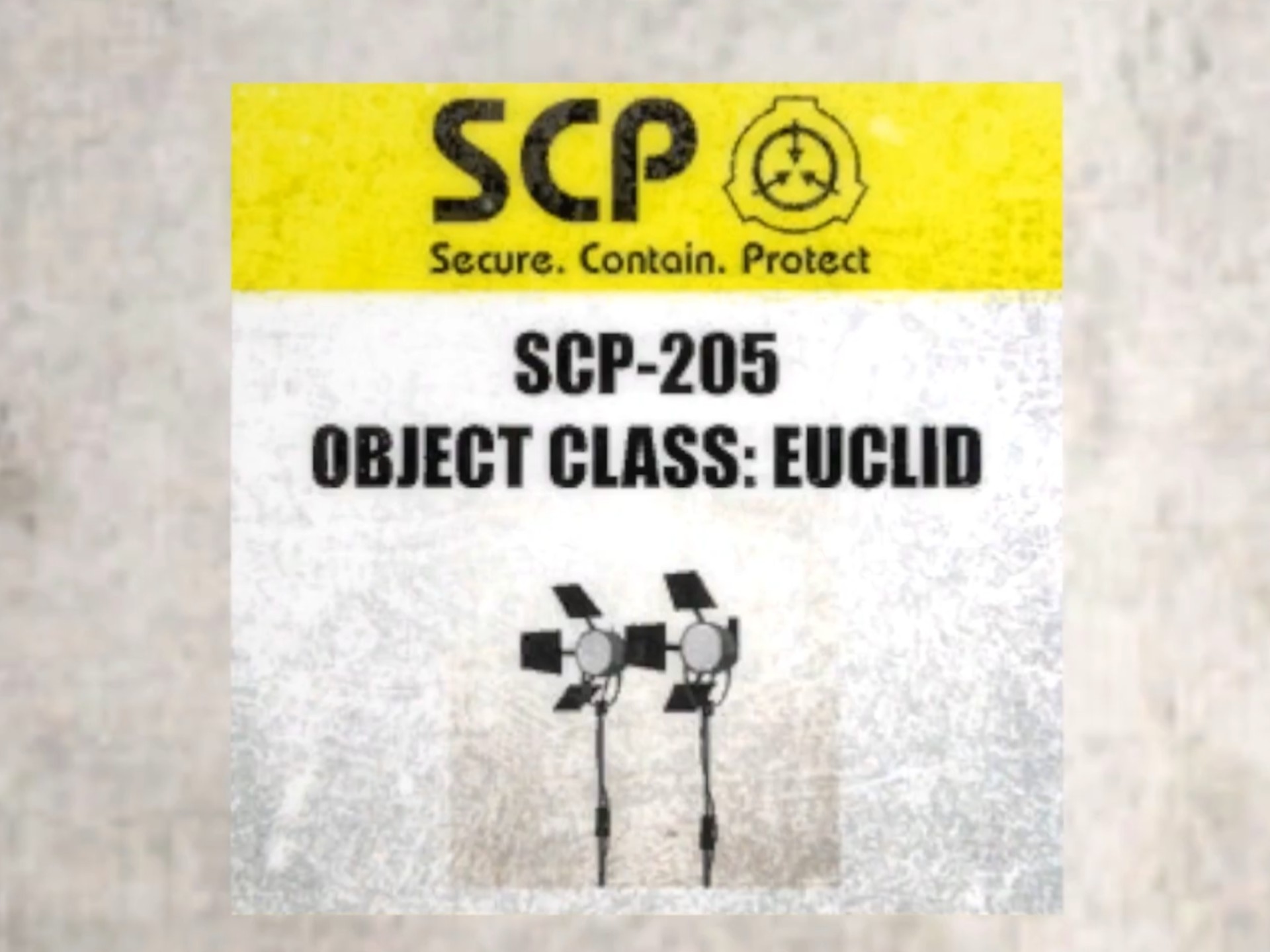 请永远别看SCP-205所产生的影子(原视频名为Never Look The Shadow SCP-205)