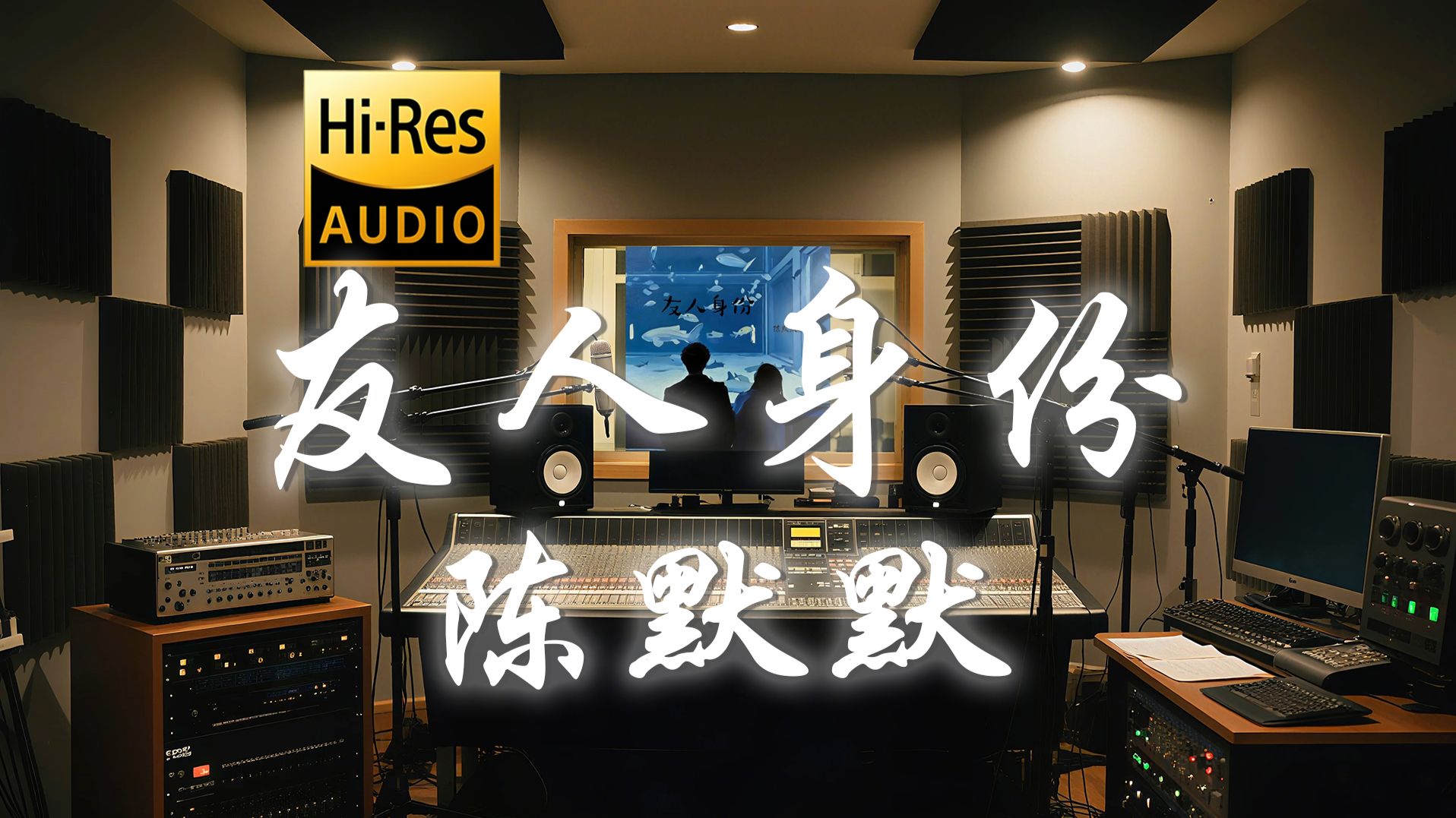 【𝐇𝐢-𝐑𝐞𝐬·无损】陈默默《友人身份》歌词纯享版 - “共你以友人身份 谈情说爱几遍”