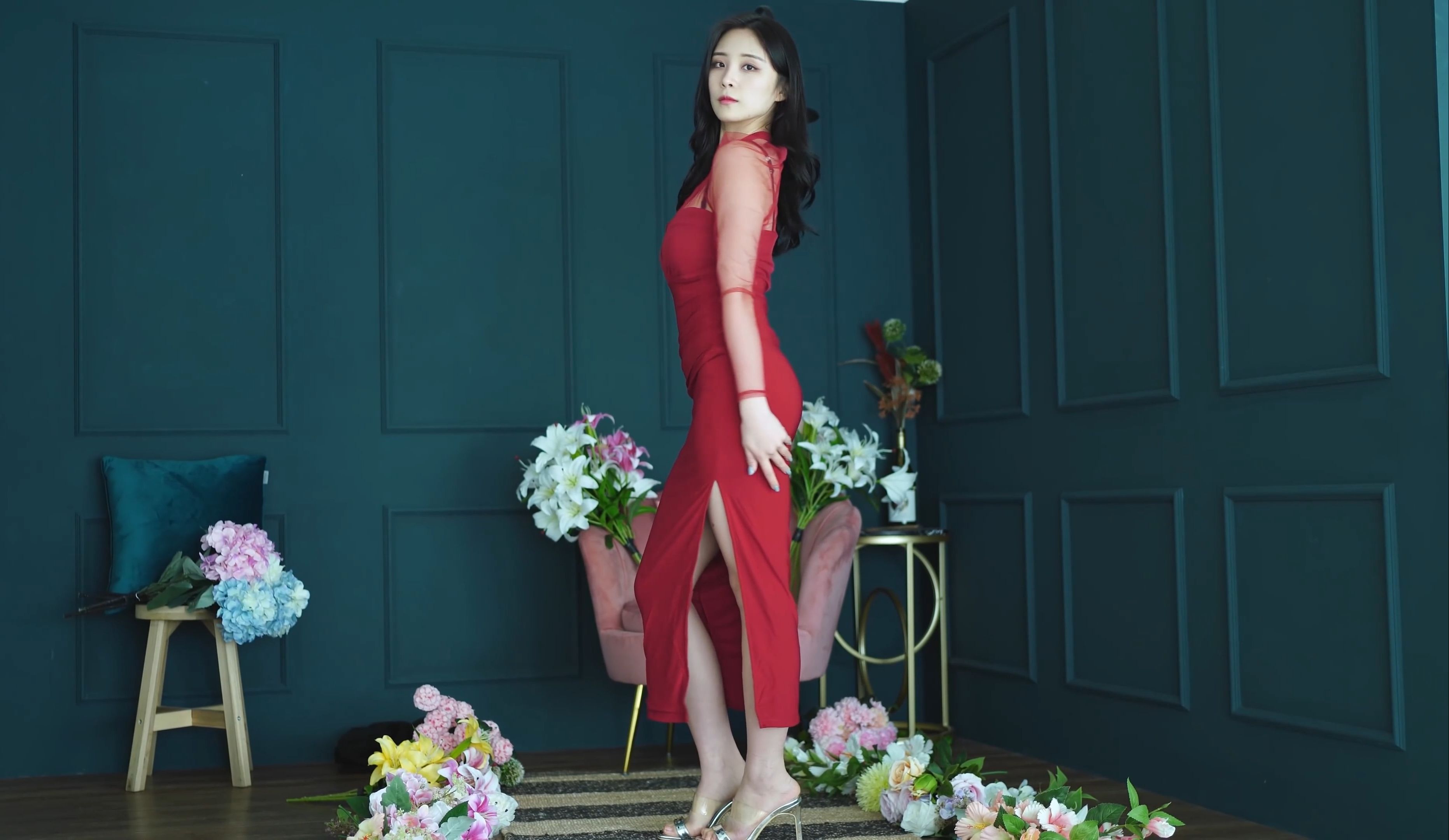 Miss GGotBBang's Red & Black Dress Outfit