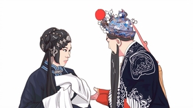 武家坡戏曲谱曲_戏曲卡通人物图片