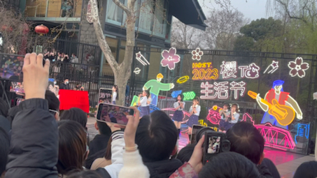 SNH48鲁迅公园樱花节外务《新航路》  感受到大家热情的call声了吗
