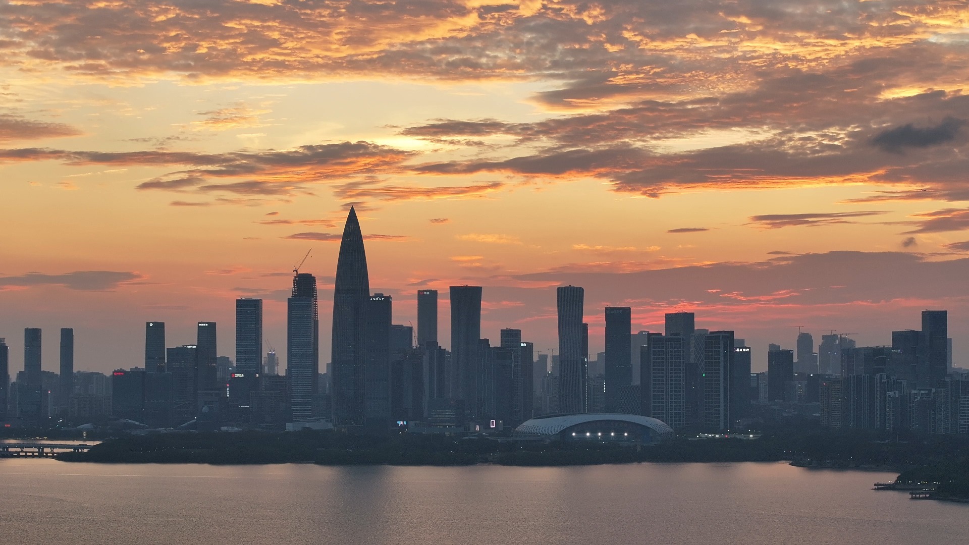 【4K延摄】04.20 深圳湾公园日落 & 晚霞