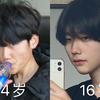 一个男生从14岁到16岁的变化（包括发型，五官的变化，从初中一直到高中