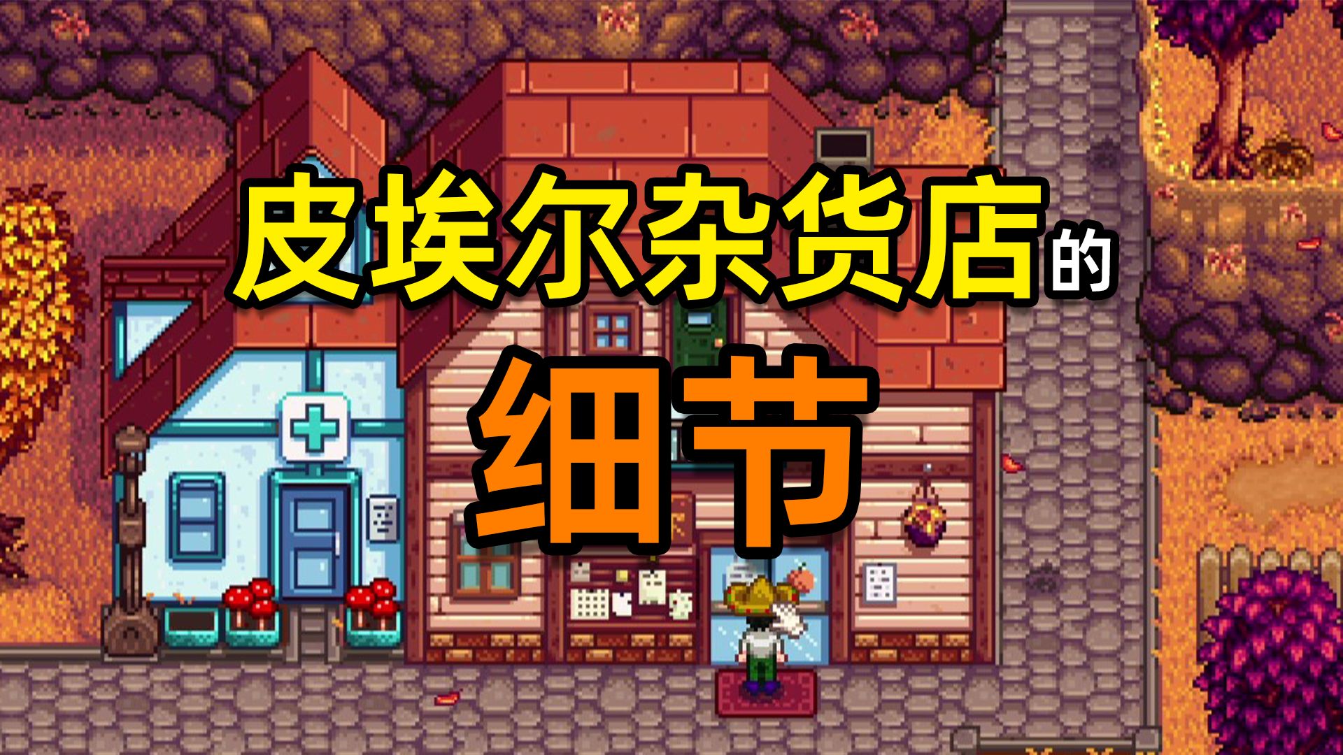【星露谷物语】皮埃尔杂货店居然有这么多细节！