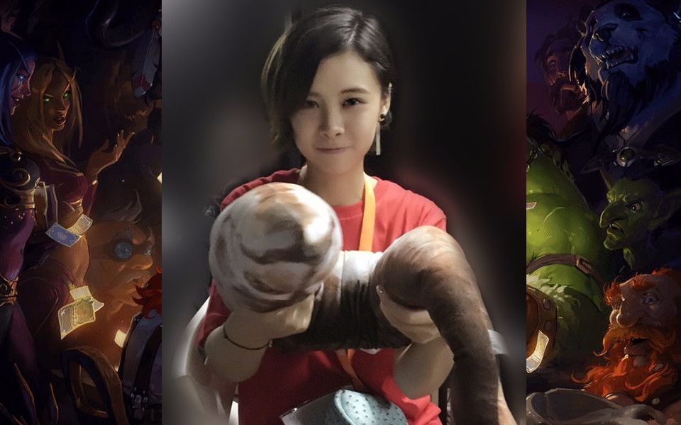 小闲据说这是炉石女主播里星际玩的最好的170511