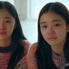 可爱的哭泣女孩