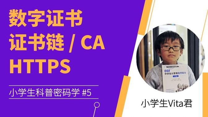 【小学生科普密码学】#5 数字证书/证书链与CA/HTTPS