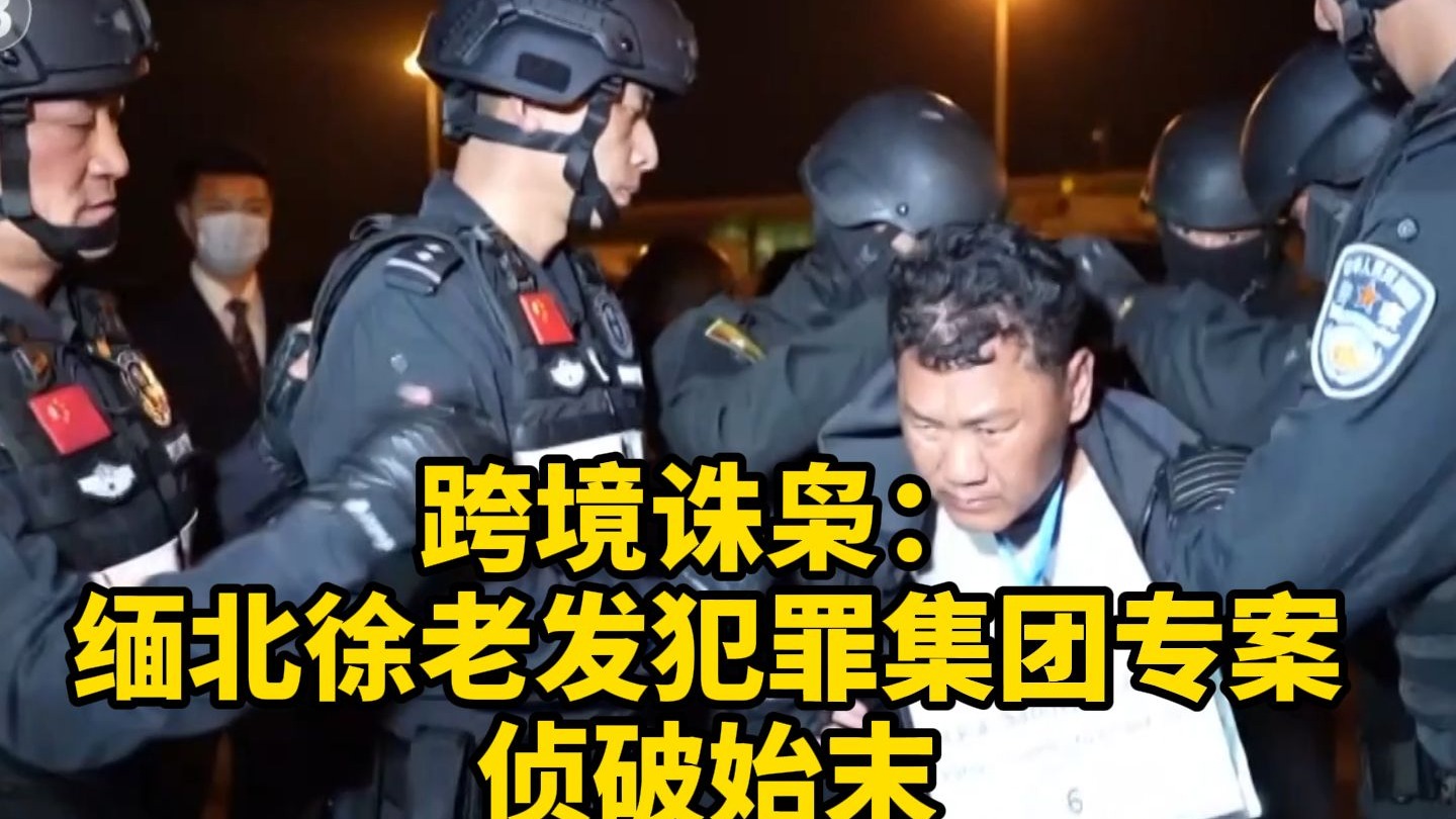 法治在线 | 跨境诛枭：缅北徐老发犯罪集团专案侦破始末