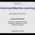 苏黎世联邦理工学院《高等机器学习 Advanced Machine Learning》Spring 2019