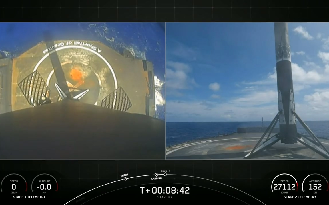 【SpaceX】Falcon 9’s first stage has landed