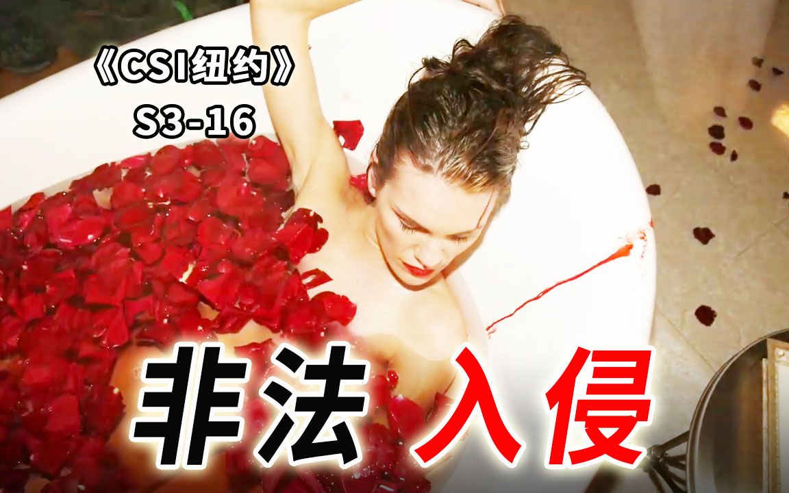 女人惨死前男友浴缸，看似谋杀的意外，迁出双重杀人案《CSI纽约》S3-16