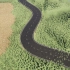 UE技巧：地形样条道路自动除草术