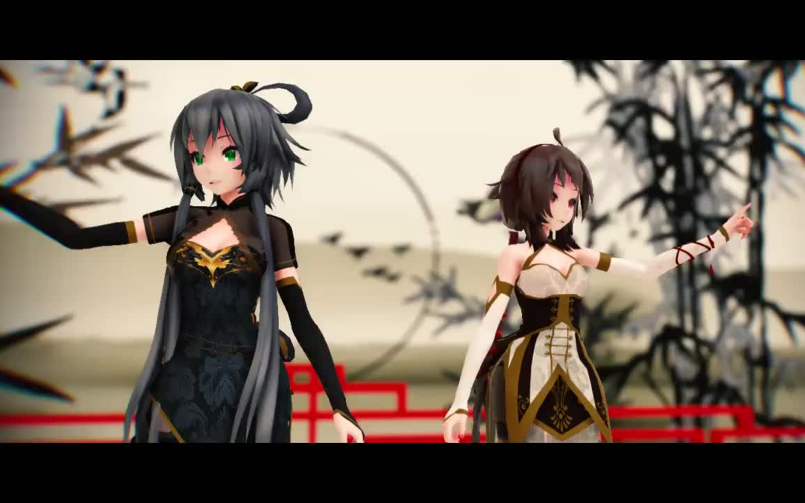 【南北组-mmd】锦鲤抄 洛天依/乐正绫_哔哩哔哩_bilibili