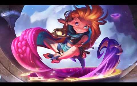 暮光星灵佐伊登录界面&背景音乐预览 lol英雄联盟