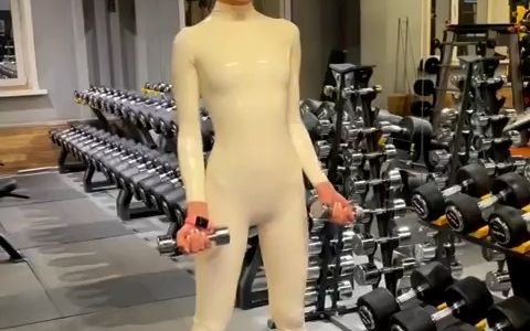 Russian model fitness vlog