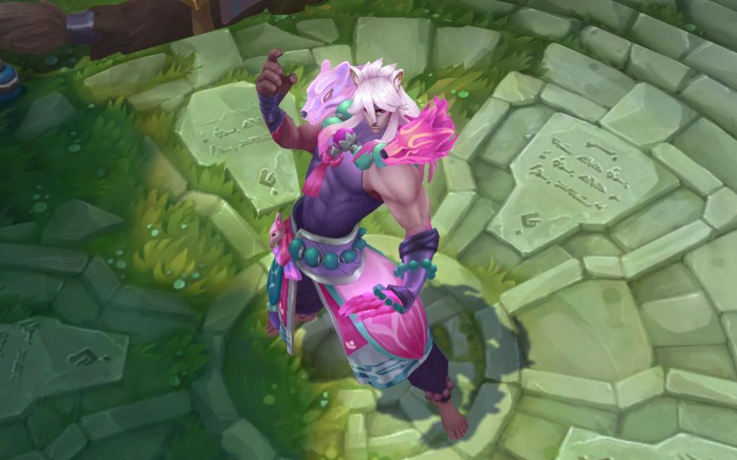 【lol】腕豪灵魂莲华单一炫彩皮肤演示