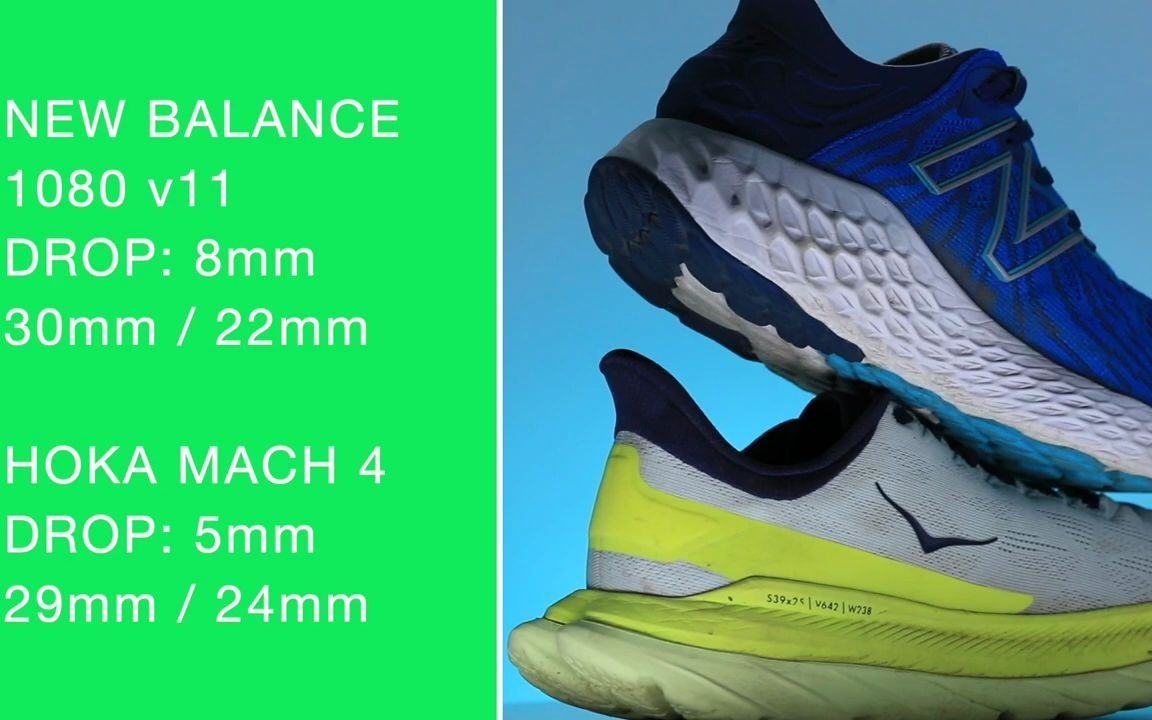 SJD跑鞋battle：New Balance 1080 v11 vs 