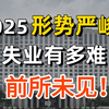 前所未见！2025年形势严峻！你知道现在要想失业要多难吗