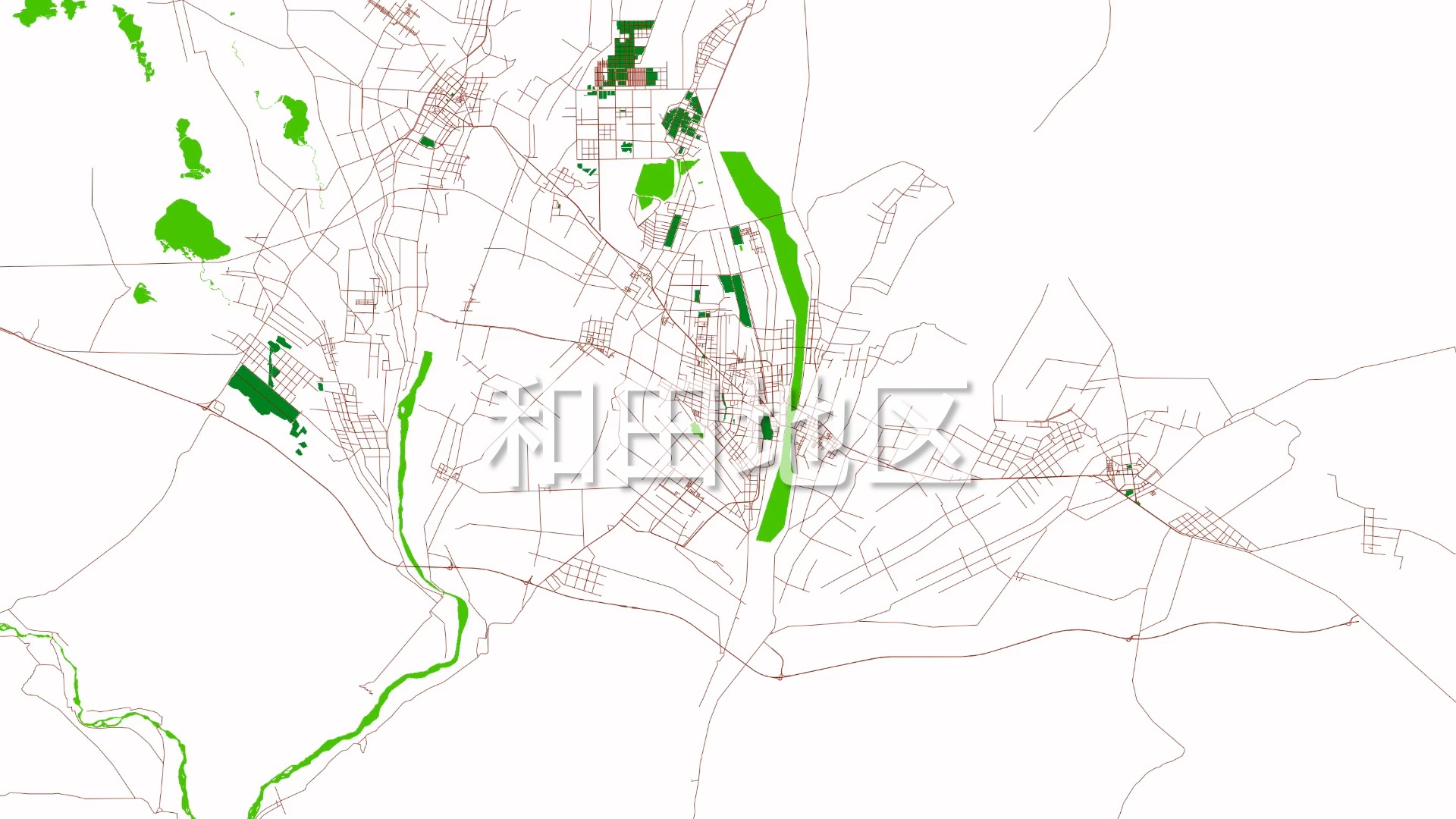 新疆城市路网