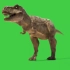 【绿幕素材】恐龙绿屏4k，恐龙绿屏效果，恐龙绿屏视频效果，无水印