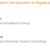 Adeel A. Khan - 20221031 A Modern Introduction to Algebraic Stacks