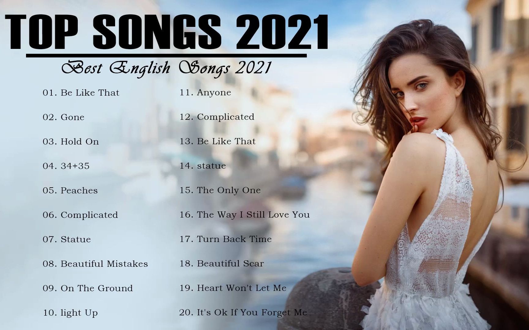【英文歌单】2021年好听的流行音乐分享，超高音质，超好听哦