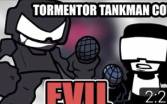 EVIL TANKMAN VS TANKMAN(Tormentor Tankman cover,fnf corruption mod fanmade)