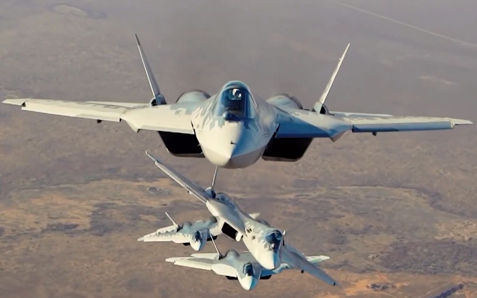 苏霍伊Su-57战机宣传片(无台标重渲染)